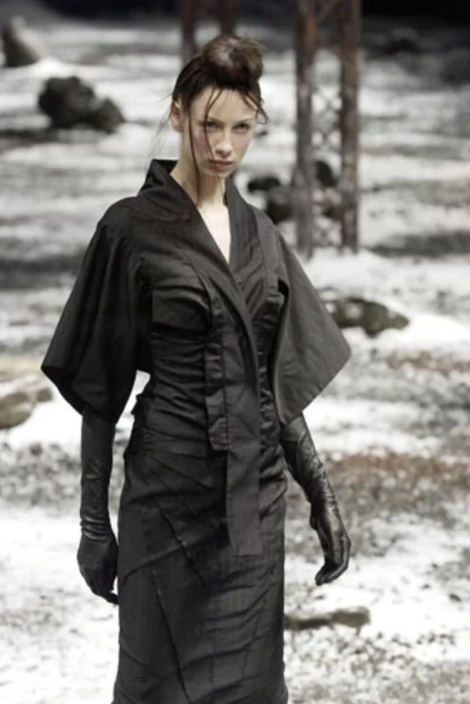 Alexander McQueen Gold Brocade Kimono Jacket A/W 2003 — MAE